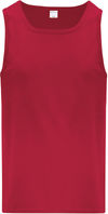 Am image of a Custom ATC Everyday Cotton Tank Top in Red!
