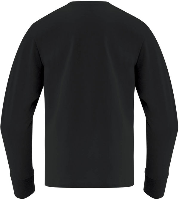 Am image of a Custom ATC Everyday Cotton Long Sleeve Youth Tee in Black!