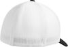 Am image of a Custom ATC Flexfit® Trucker Mesh Cap in Black/White!