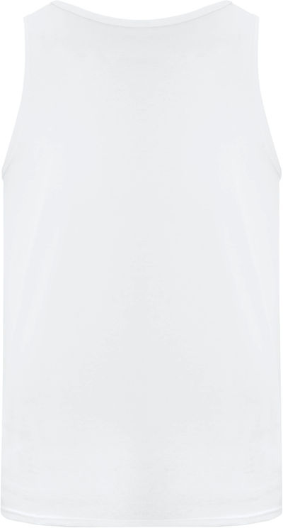 Am image of a Custom ATC Eurospun Ring spun Tank in White!