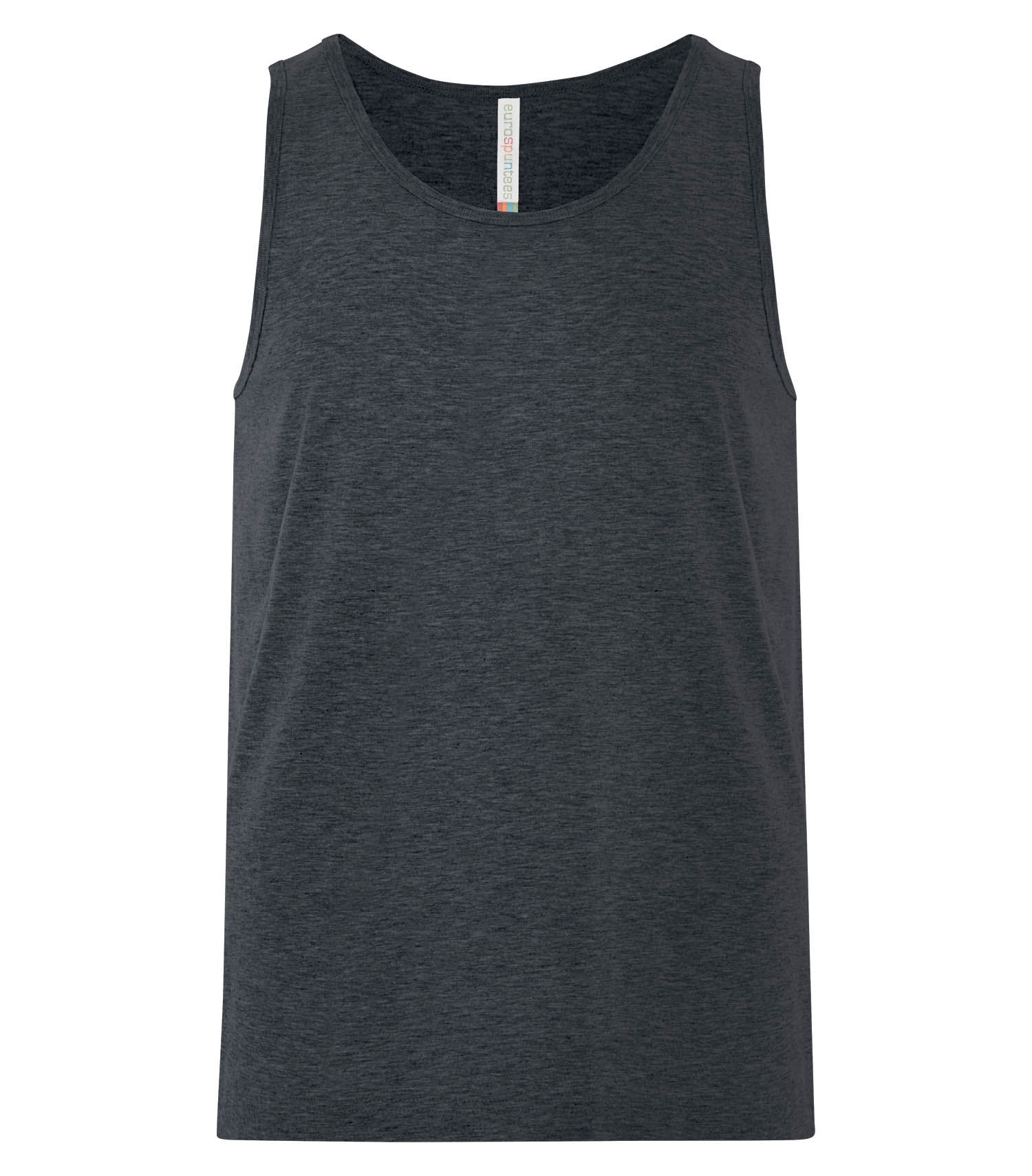 ATC Eurospun Ring spun Tank in Charcoal Heather