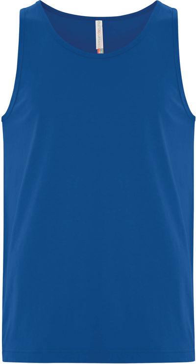 Am image of a Custom ATC Eurospun Ring spun Tank in True Royal!