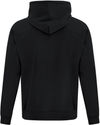 Am image of a Custom ATC Everyday Youth Fleece Full Zip Hooded Sweatshirt in Black!