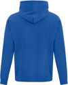 Am image of a Custom ATC Everyday Youth Fleece Full Zip Hooded Sweatshirt in Royal!