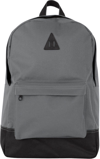 Am image of a Custom ATC Retro Backpack in Dark Grey!