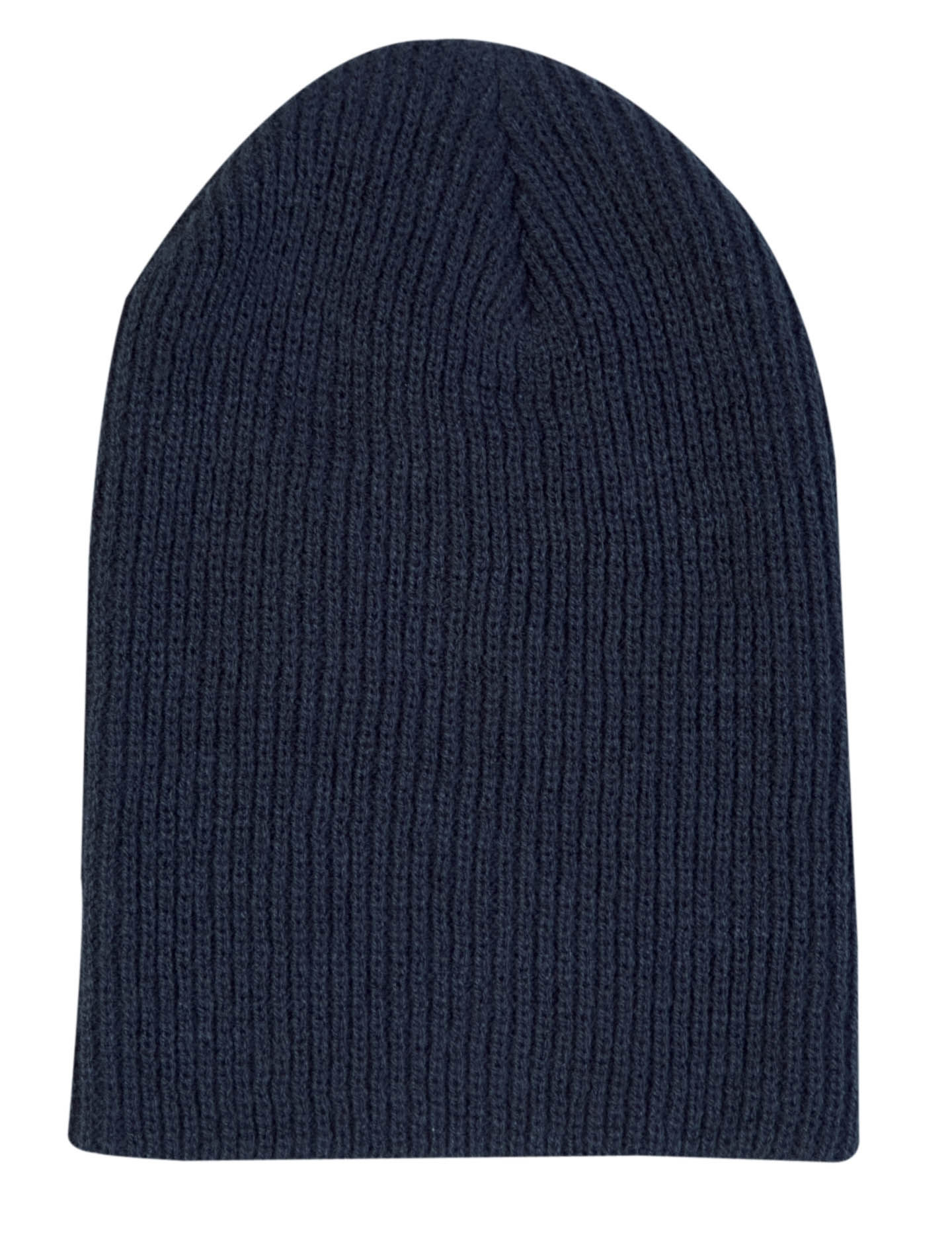 ATC Everyday Rib Knit Slouch Beanie in Navy