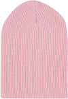 Am image of a Custom ATC Everyday Rib Knit Slouch Beanie in Pink!