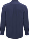 Am image of a Custom Coal Harbour Everyday Long Sleeve Woven Shirt in True Navy!