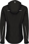 Am image of a Custom Dryframe Dry Tech Waterproof Shell System Performance Ladies Jacket in Black!