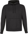 Am image of a Custom ATC Everyday Game Day Fleece Colour Block Hooded Sweatshirt in Charcoal/Black!