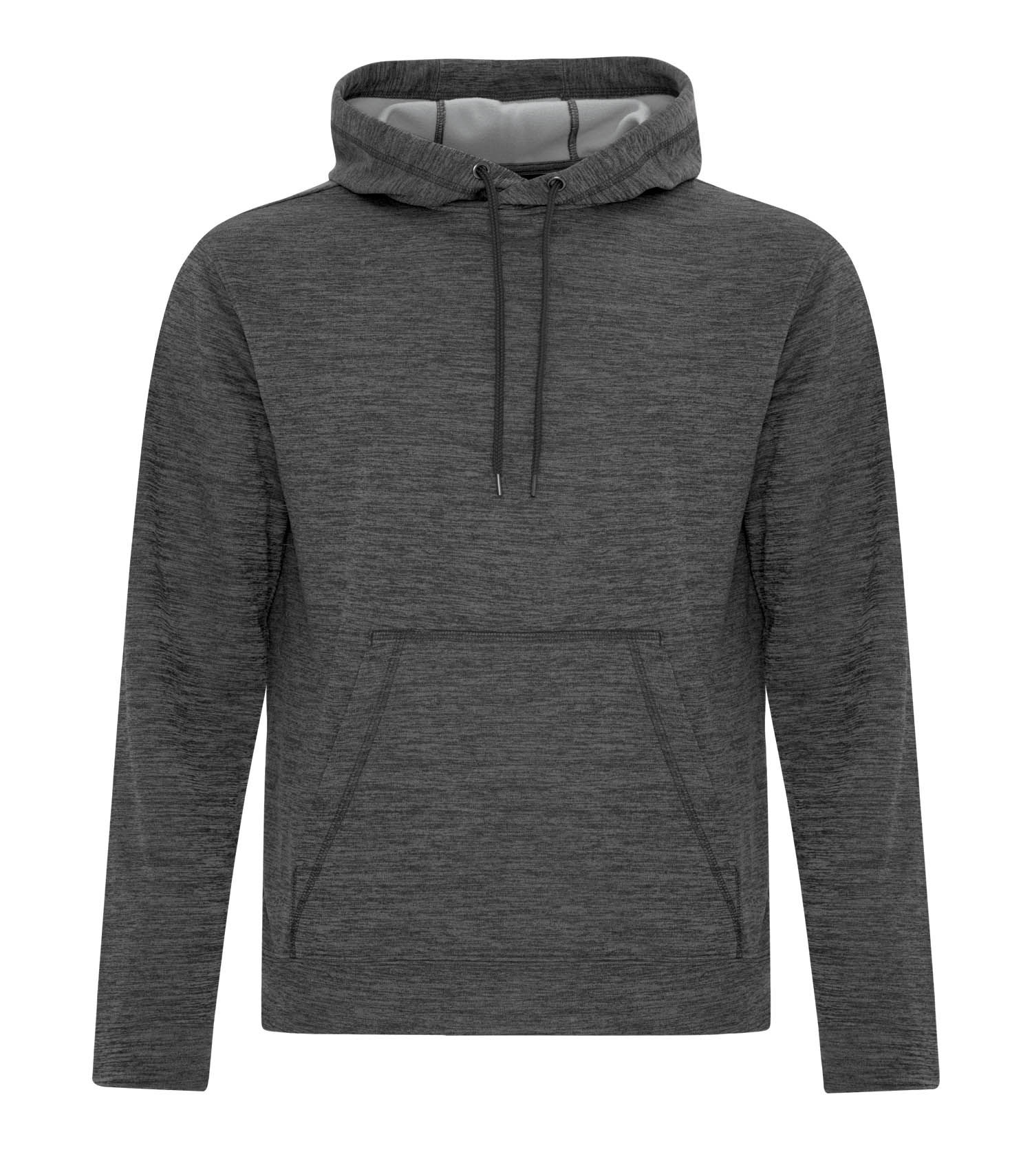 ATC DYNAMIC HEATHER FLEECE HOODED SWEATSHIRT in Charcoal Dynamic