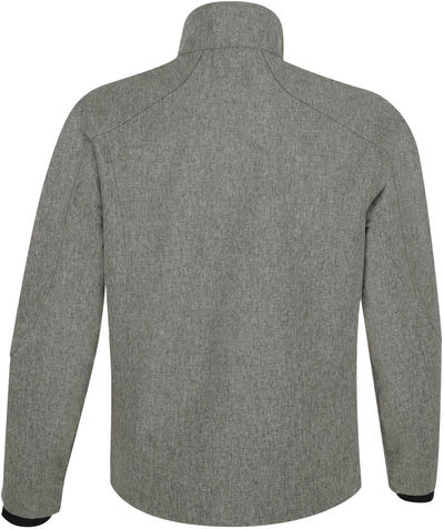 Am image of a Custom COAL HARBOUR PREMIER SOFT SHELL JACKET in Gravel!