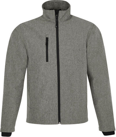 Am image of a Custom COAL HARBOUR PREMIER SOFT SHELL JACKET in Gravel!