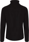 Am image of a Custom Coal Harbour Premier Water Repellent Soft Shell Ladies Jacket in Black!
