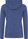 Am image of a Custom ATC Dynamic Heather Fleece Hooded Ladies Sweatshirt in True Royal Dynamic!