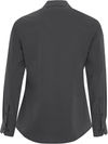 Am image of a Custom Coal Harbour Everyday Long Sleeve Woven Ladies Shirt in Iron Grey!