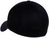 Am image of a Custom New Era Stretch Mesh Cap in Deep Navy/Deep Navy!
