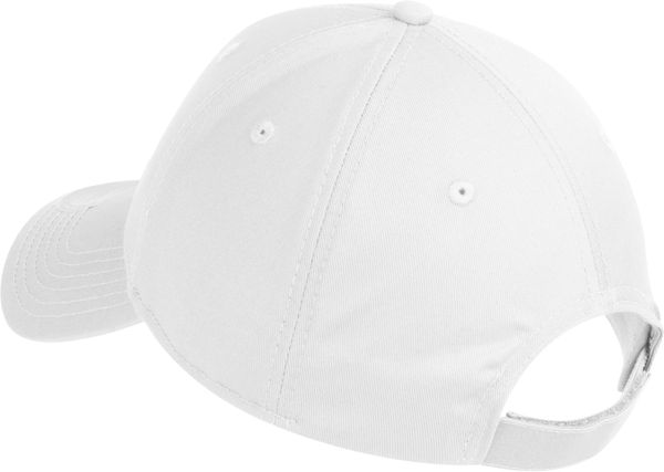 Am image of a Custom New Era Adjustable Structured Cap in White!