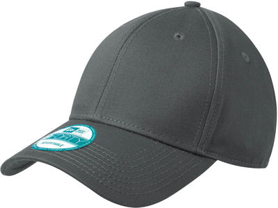Am image of a Custom New Era Adjustable Structured Cap in Graphite!