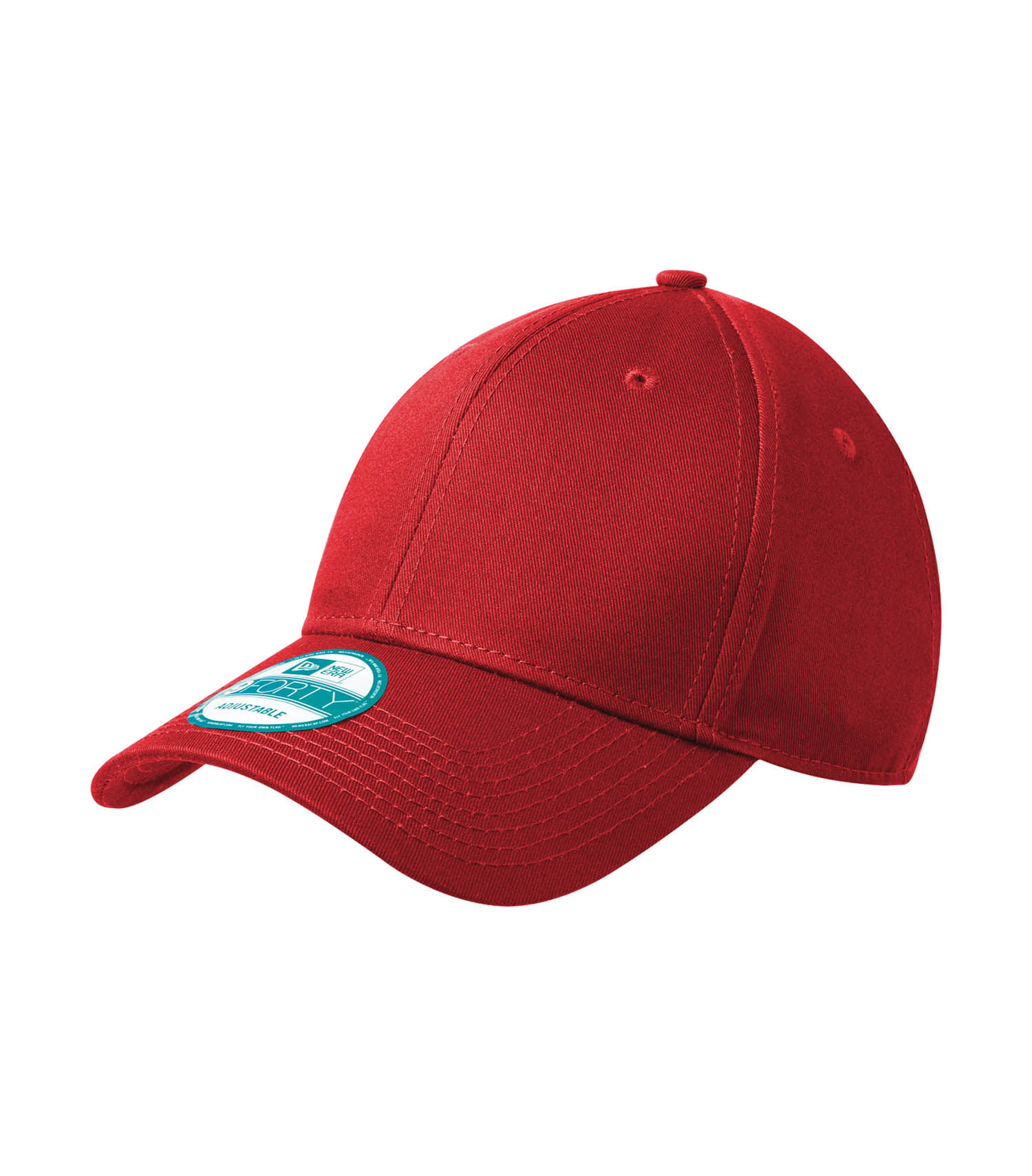 New Era Adjustable Structured Cap in Scarlet
