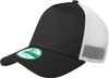 Am image of a Custom NEW ERA SNAPBACK TRUCKER CAP in Black/White!