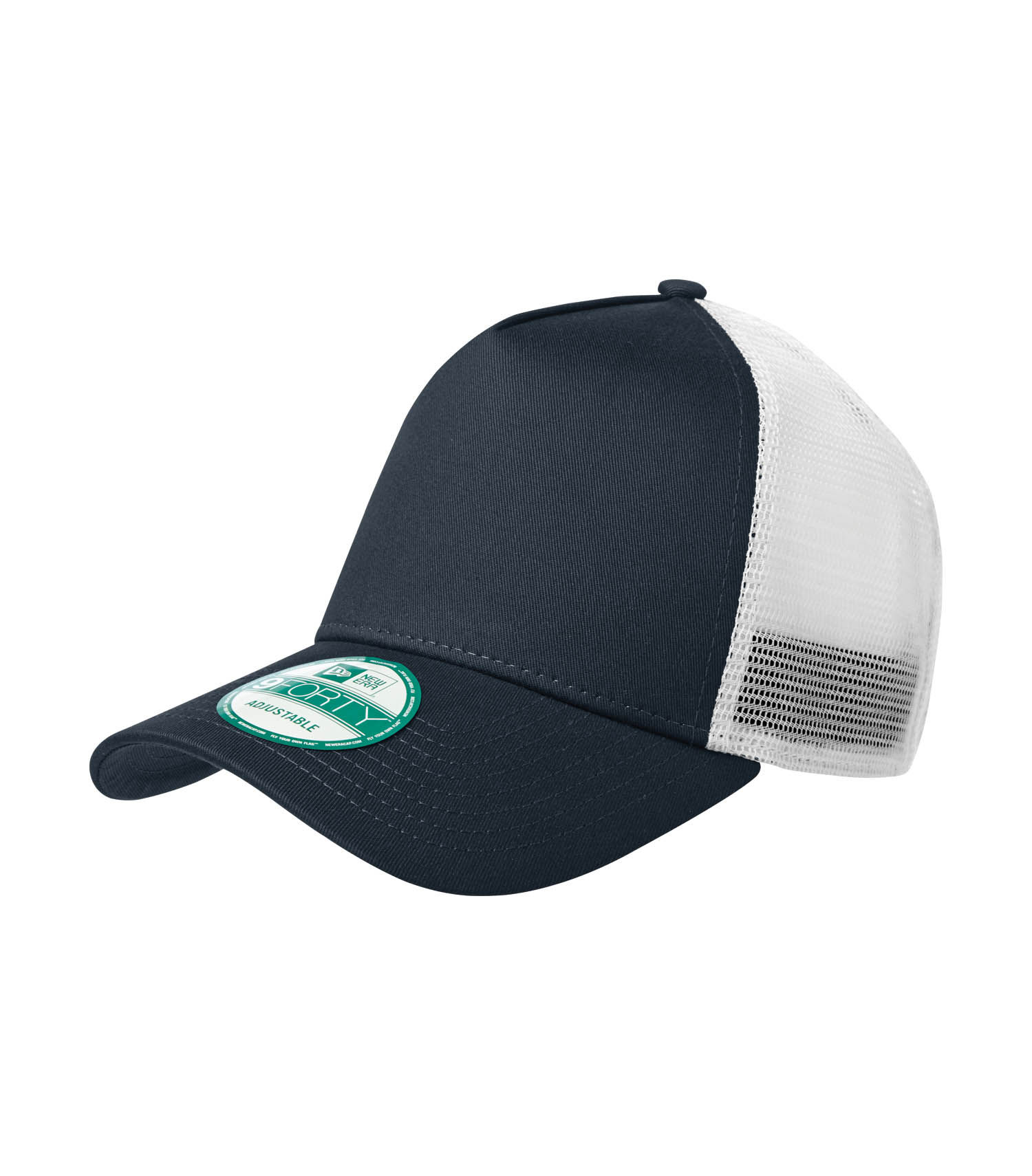 NEW ERA SNAPBACK TRUCKER CAP in Deep Navy/White