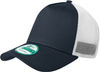 Am image of a Custom NEW ERA SNAPBACK TRUCKER CAP in Deep Navy/White!