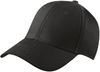Am image of a Custom New Era Stretch Youth Mesh Cap in Black/Black!