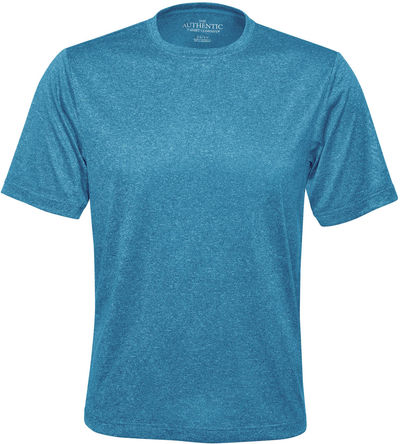 Am image of a Custom ATC Pro Team Heather ProFormance Tee in Blue Wake Heather !