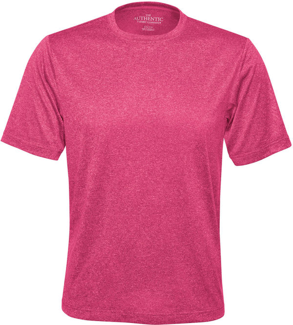 Am image of a Custom ATC Pro Team Heather ProFormance Tee in Raspberry Heather!