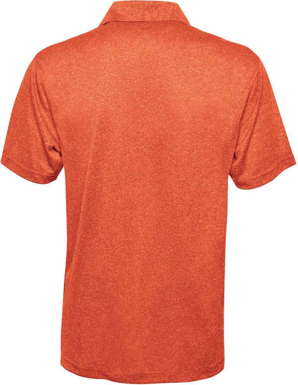 Am image of a Custom ATC PRO TEAM HEATHER ProFORMANCE SPORT SHIRT in Deep Orange Heather!