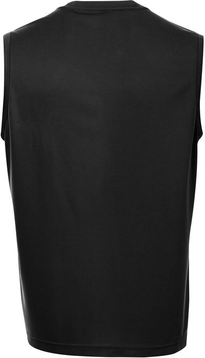 Am image of a Custom ATC Pro Team Sleeveless Tee in Black!