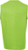 Am image of a Custom ATC Pro Team Sleeveless Tee in Lime Shock!