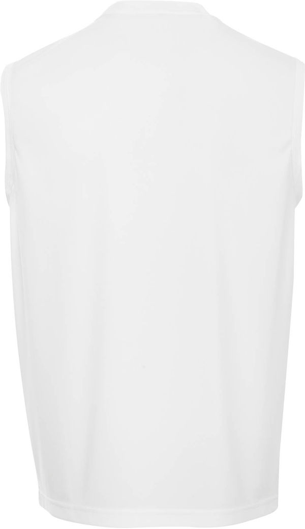 Am image of a Custom ATC Pro Team Sleeveless Tee in White!