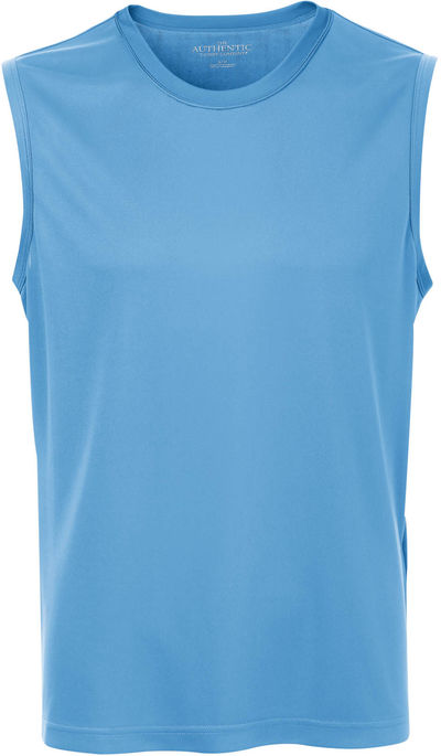 Am image of a Custom ATC Pro Team Sleeveless Tee in Carolina Blue!