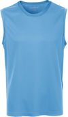 Am image of a Custom ATC Pro Team Sleeveless Tee in Carolina Blue!