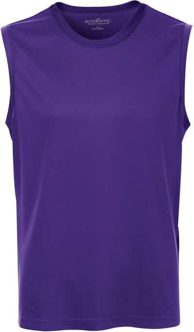 Am image of a Custom ATC Pro Team Sleeveless Tee in Purple!
