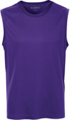 Am image of a Custom ATC Pro Team Sleeveless Tee in Purple!