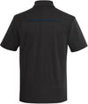 Am image of a Custom Coal Harbour Snag Resistant Contrast Insert Sport Shirt in Black/Royal!