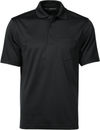 Am image of a Custom Coal Harbour Snag Proof Power Pocket Sport Shirt in Black!