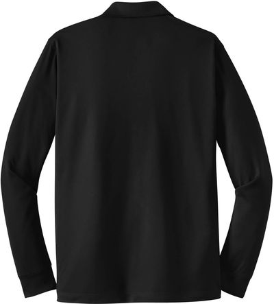 Am image of a Custom Coal Harbour Snag Resistant Long Sleeve Sport Shirt in Black!