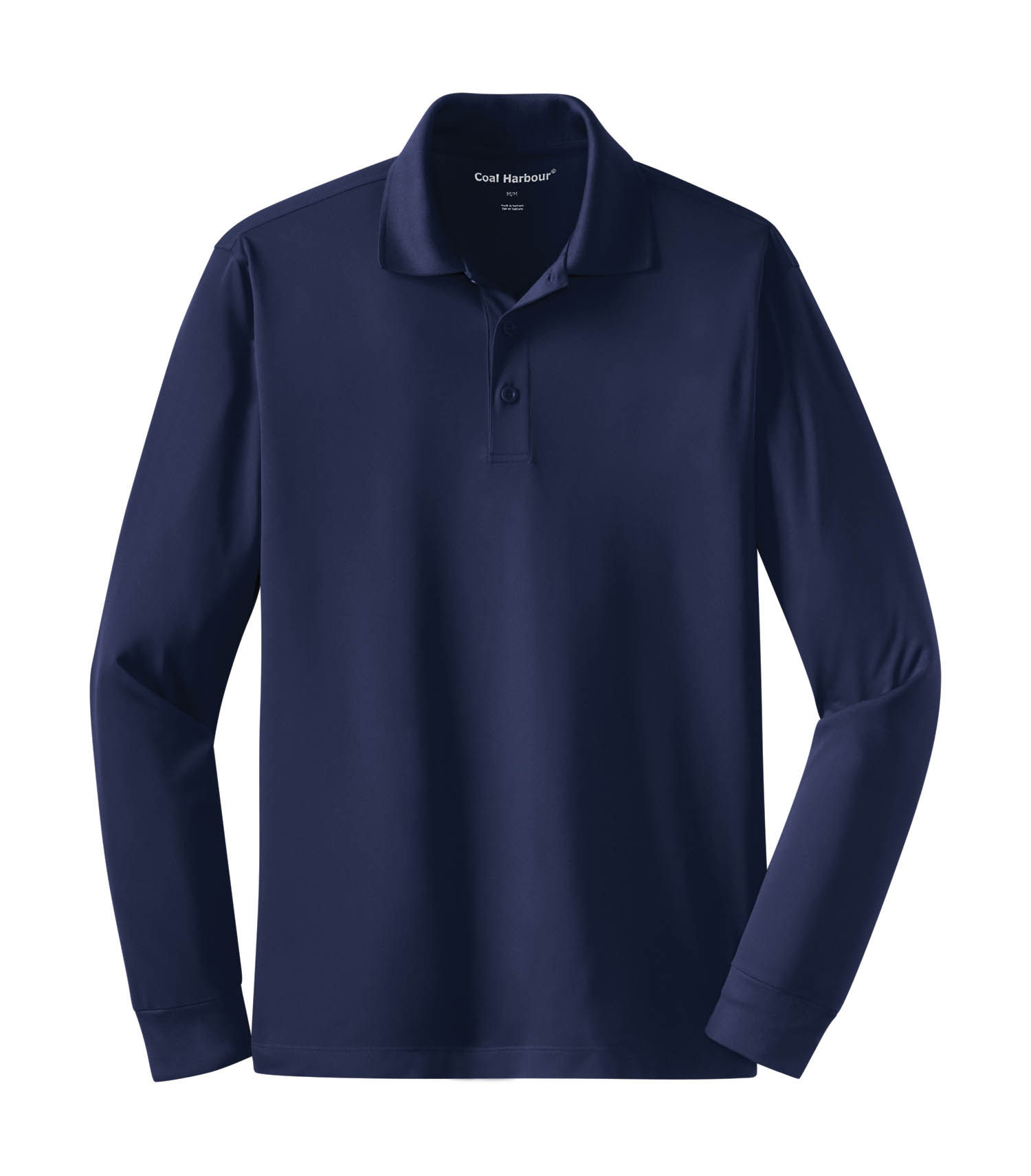 Coal Harbour Snag Resistant Long Sleeve Sport Shirt in True Navy