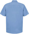 An image of a Custom Red Kap Industrial Short Sleeve Work Shirt in Light Blue!