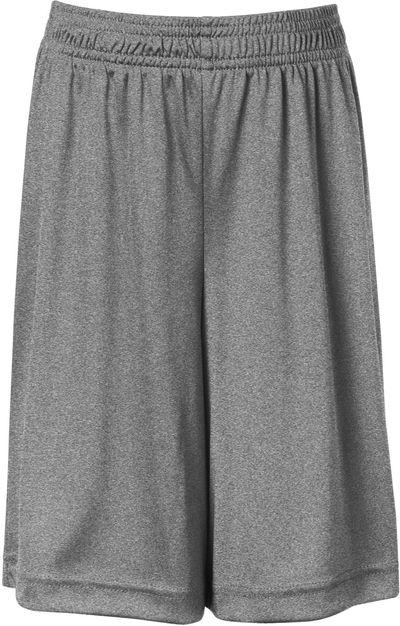Am image of a Custom Atc Pro Team Youth Shorts in Charcoal Heather!