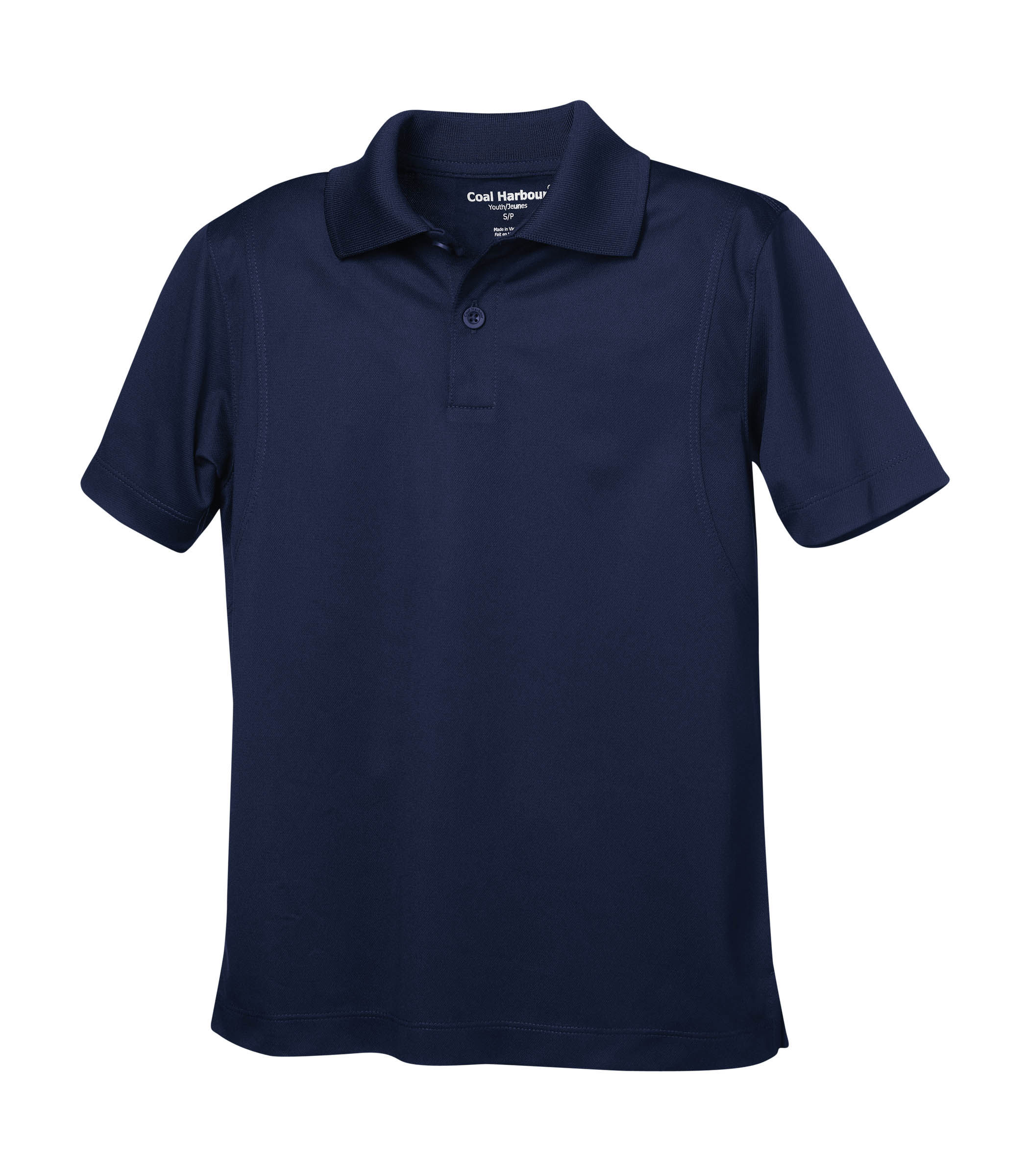 Coal Harbour Snag Resistant Youth Sport Shirt in True Navy