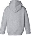 Am image of a Custom Rabbit Skins Toddler Pullover Fleece Hoodie in Heather!