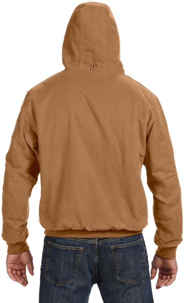 Am image of a Custom Dri Duck Cheyenne Jacket in Saddle!