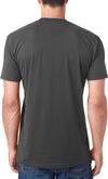 Am image of a Custom Next Level Men's Sueded Crew in Heavy Metal!