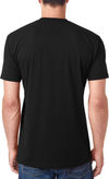 Am image of a Custom Next Level Men's Sueded Crew in Black!