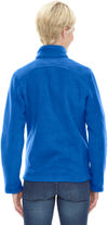 Am image of a Custom Core 365 Ladies' Journey Fleece Jacket in True Royal!